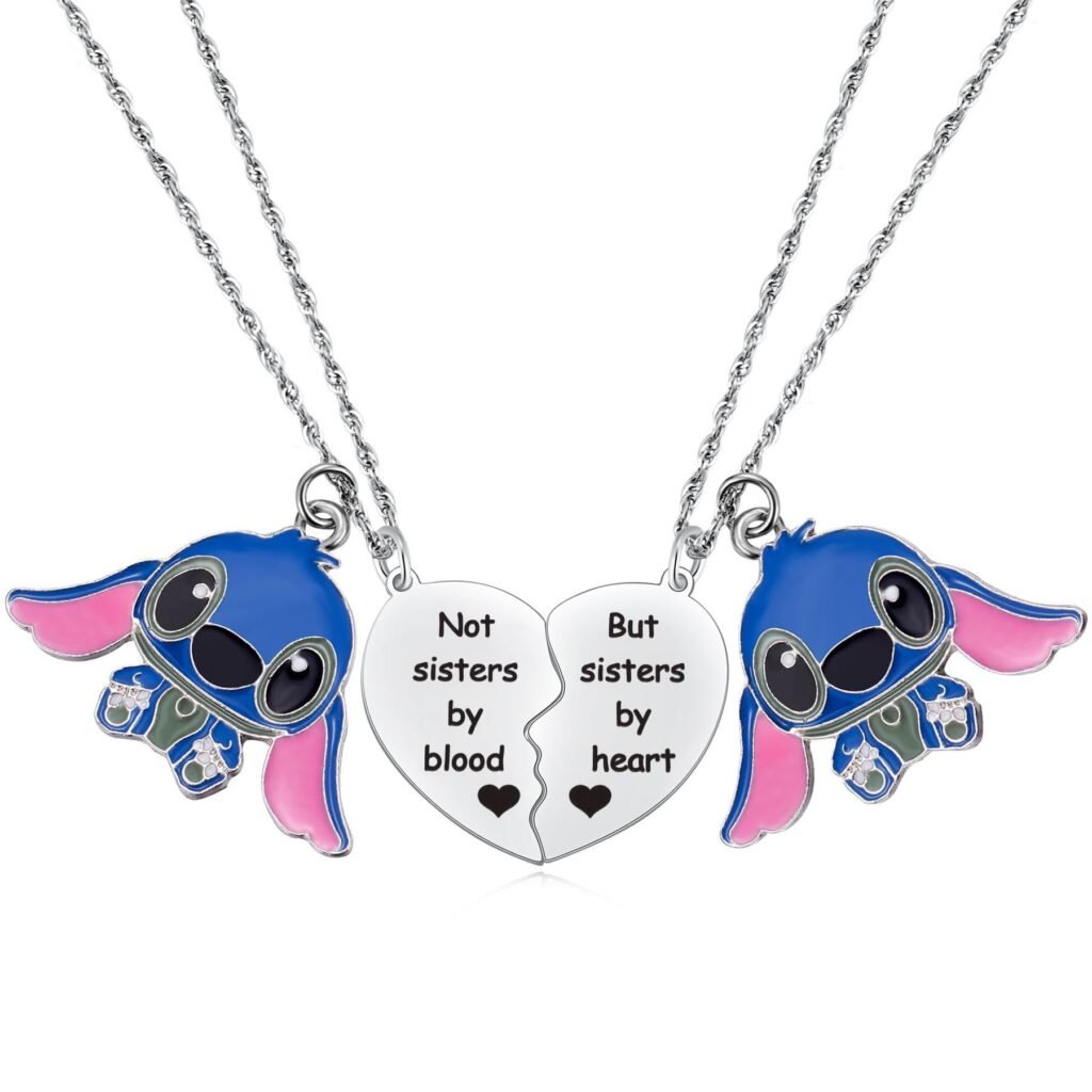 Personalized Jewelry for BFFs: Why It's a Must-Have Gift 16 Stitch Stainless Steel Magnetic Friendship Necklaces for 2