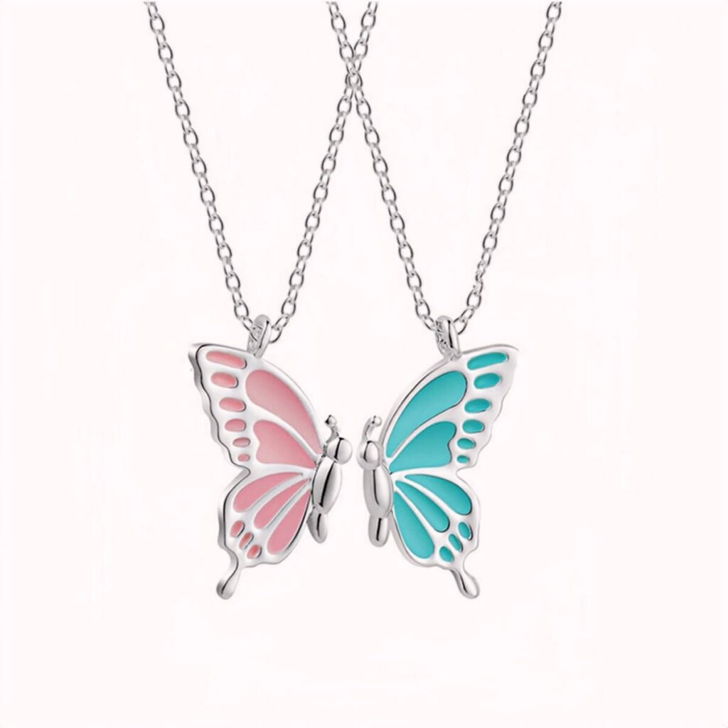 How to Make Friendship Bracelets: A Step-by-Step Guide 3 Butterfly Two-piece Matching Necklaces for Best Friends