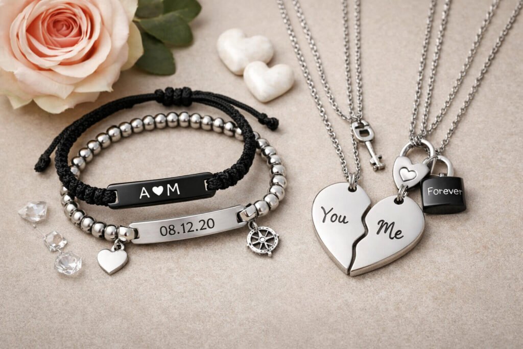 Matching Bracelets vs. Necklaces: Which Is Better for Couples? 2 Matching Bracelets vs. Necklaces