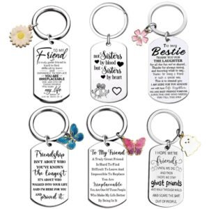 Is Gift-Giving Between Couples Important? 4 Meaningful Butterfly Stainless Steel Best Friend Keychains