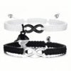 a-two-piece-set-of-black-and-white-love-8-figure-bracelets