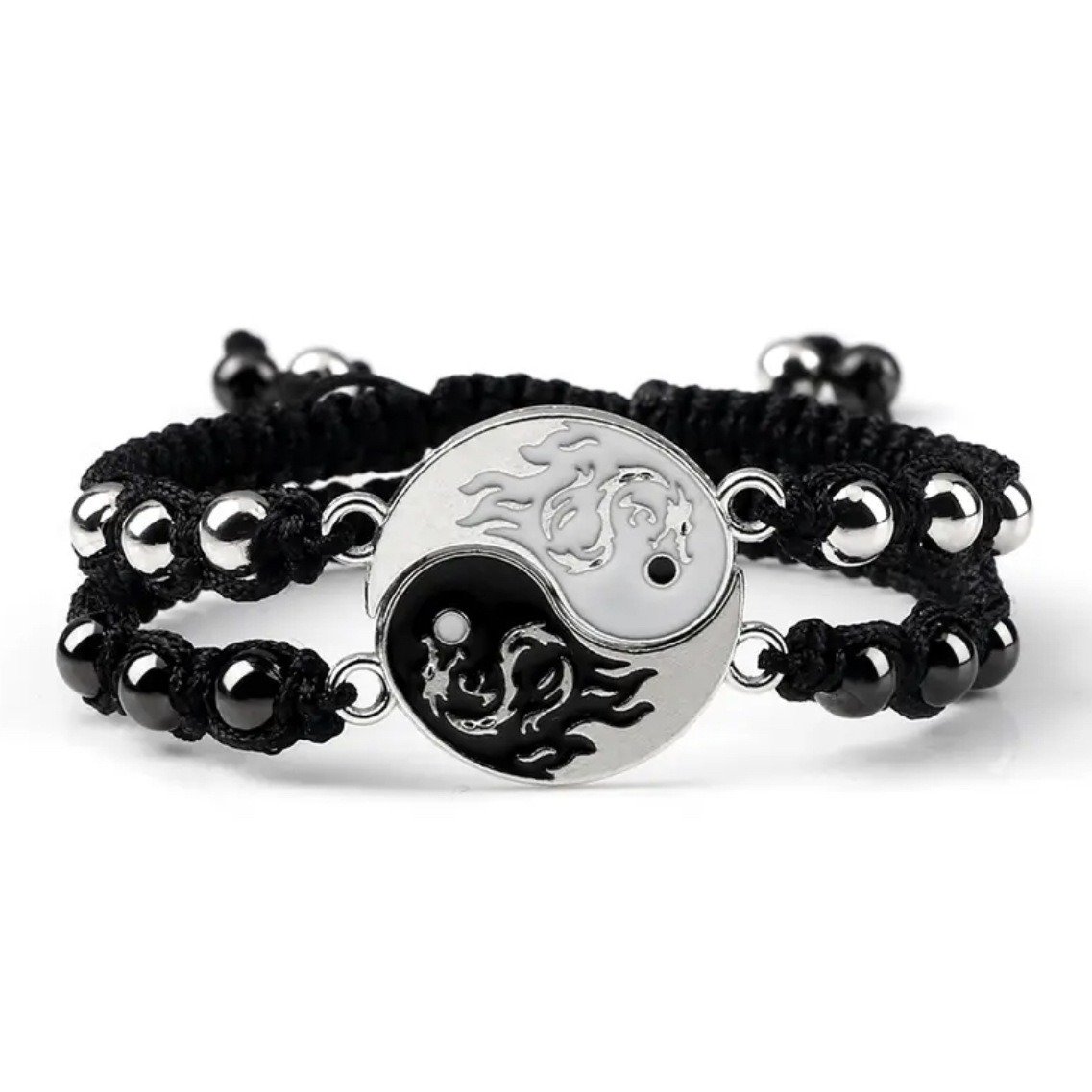 Fashionable Yin Yang Couple's Braided Bracelets-Stylish Matching Jewelry for Couples 4 Fashionable Yin Yang Couple's Braided Bracelets-Stylish Matching Jewelry for Couples