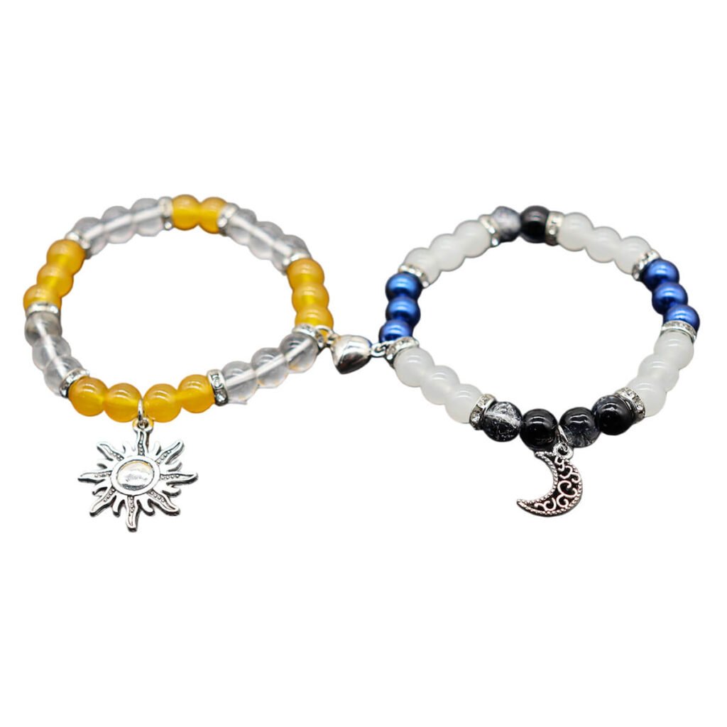 Personalized Gifts for Boyfriend: Unique Ideas to Make Him Feel Special 9 Long Distance Relationship Gifts: Magnetic Heart Sun and Moon Matching Bracelets for Couples & BFFs