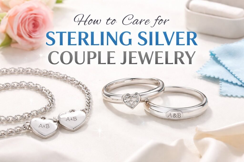 How to Care for Sterling Silver Couple Jewelry (Complete Guide) 2 How to Care for Sterling Silver Couple Jewelry