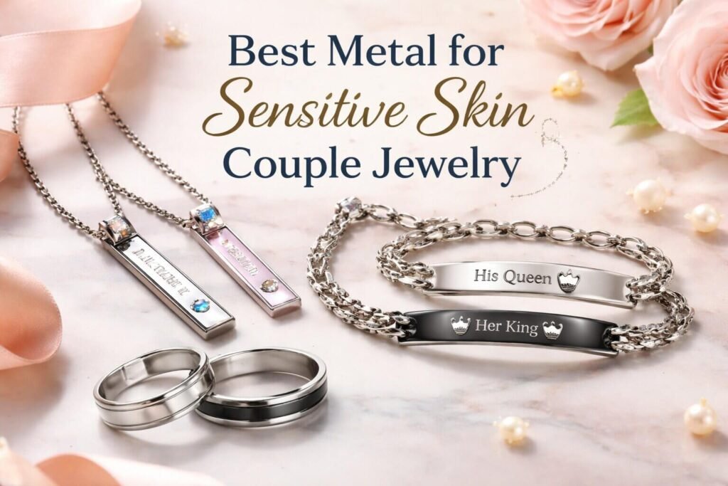 Best Metal for Sensitive Skin Couple Jewelry: A Complete Guide 5 Jewelry for sensitive skin with love