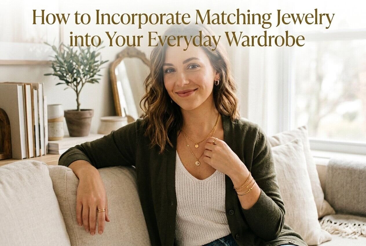How to Incorporate Matching Jewelry into Your Everyday Wardrobe