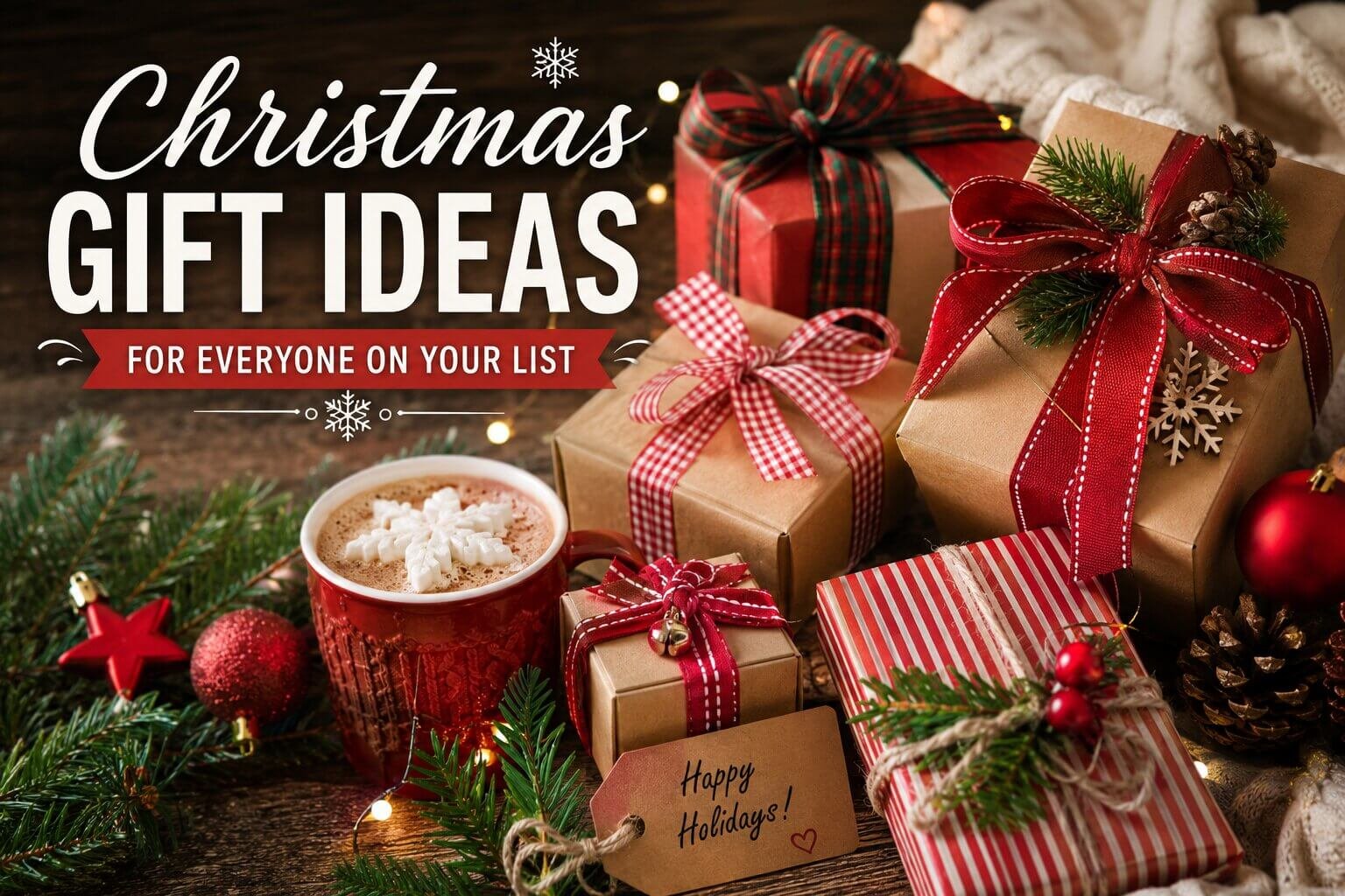 Christmas Gift Ideas: The Ultimate Guide to Finding the Perfect Holiday Present